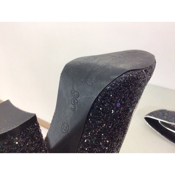 Penny Loves Kenny Sequin Sparkly Heels Pumps Womens 7.5 - Picture 8 of 8